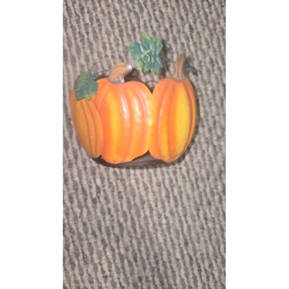 Pumpkin Candle Holder for Glass Jar